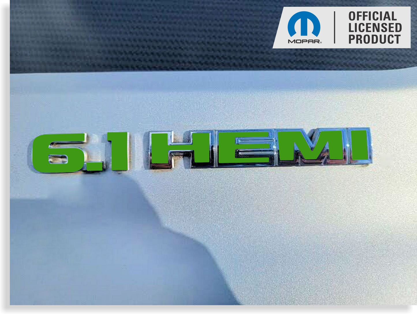 Hemi Emblem Overlay Decals (pair) - 08-10 Challenger SRT8 - sku-44811568119995-sku-44811568152763-sku-44811568185531-sku-44811568218299-sku-44811568251067-  DRIVEN - 1