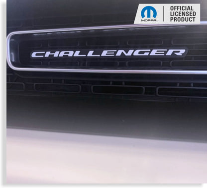 CHALLENGER Grille Emblem Overlay Decal - 2015-2023 Challenger - Challenger-G-01-Challenger-G-02-Challenger-G-03-Challenger-G-04-Challenger-G-05-  DRIVEN - 9