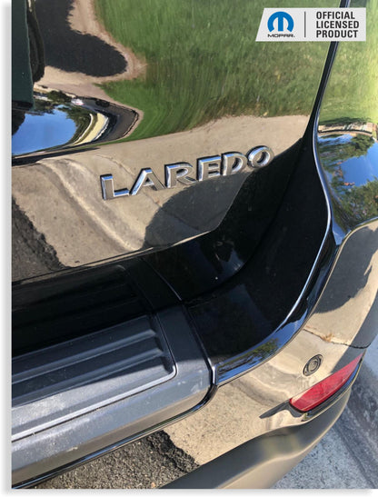 LAREDO Emblem Overlay Decal - 05-21 Jeep Grand Cherokee - Laredo-B:GrandCherokee-01-Laredo-B:GrandCherokee-02-Laredo-B:GrandCherokee-03-Laredo-B:GrandCherokee-04-Laredo-B:GrandCherokee-05-  DRIVEN - 4