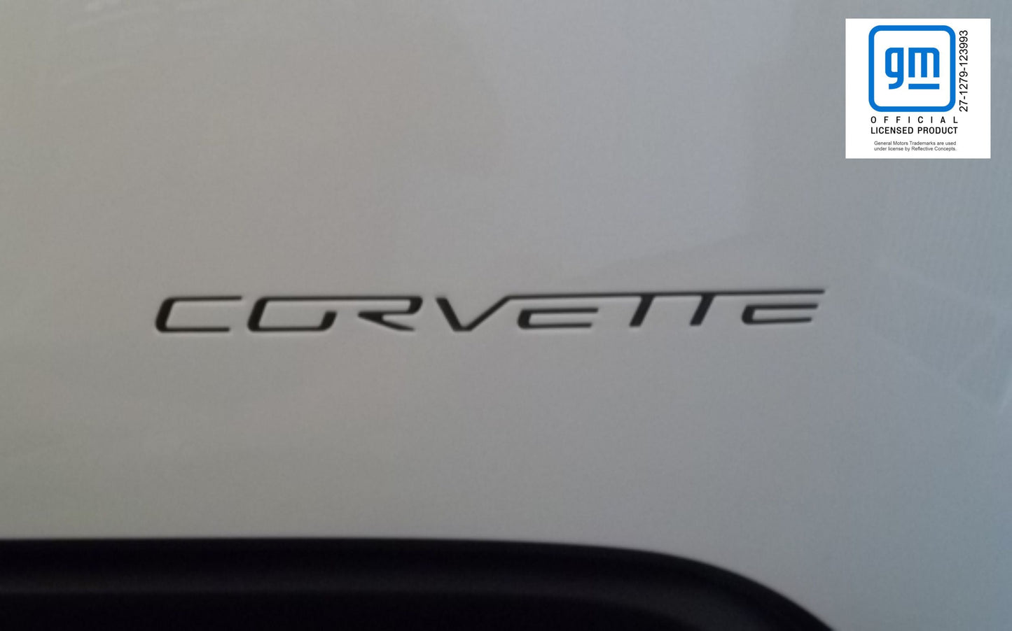 Rear Lettering Inlay Decal - C6 Corvette 05-13 - -1--2--3--4--5-  DRIVEN - 1