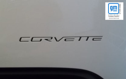 Rear Lettering Inlay Decal - C6 Corvette 05-13 - -1--2--3--4--5-  DRIVEN - 1