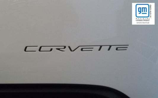 Rear Lettering Inlay Decal - C6 Corvette 05-13 - -1--2--3--4--5-  DRIVEN - 1