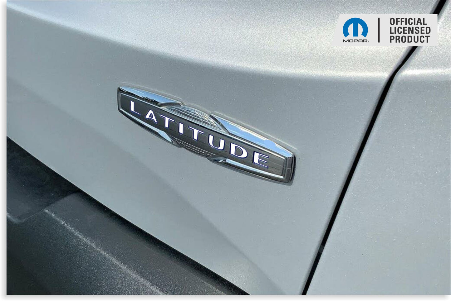LATITUDE Emblem Inlay Decal - Jeep Renegade 15-22 - Renegade:Latitude-B-01-Renegade:Latitude-B-02-Renegade:Latitude-B-03-Renegade:Latitude-B-04-Renegade:Latitude-B-05-  DRIVEN - 1