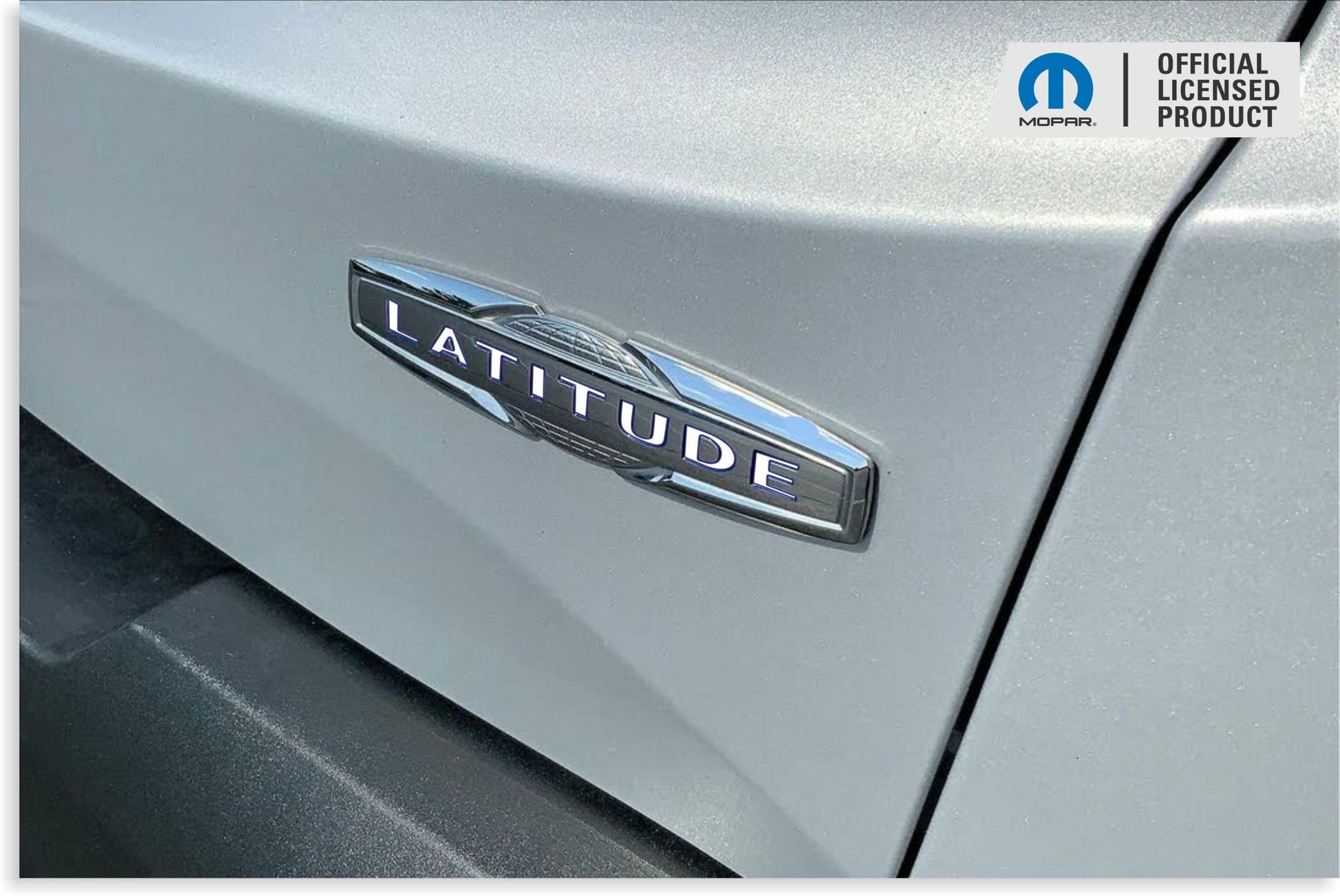 LATITUDE Emblem Inlay Decal - Jeep Renegade 15-22 - Renegade:Latitude-B-01-Renegade:Latitude-B-02-Renegade:Latitude-B-03-Renegade:Latitude-B-04-Renegade:Latitude-B-05-  DRIVEN - 1
