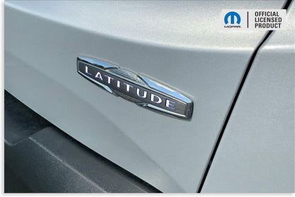 LATITUDE Emblem Inlay Decal - Jeep Renegade 15-22 - Renegade:Latitude-B-01-Renegade:Latitude-B-02-Renegade:Latitude-B-03-Renegade:Latitude-B-04-Renegade:Latitude-B-05-  DRIVEN - 1