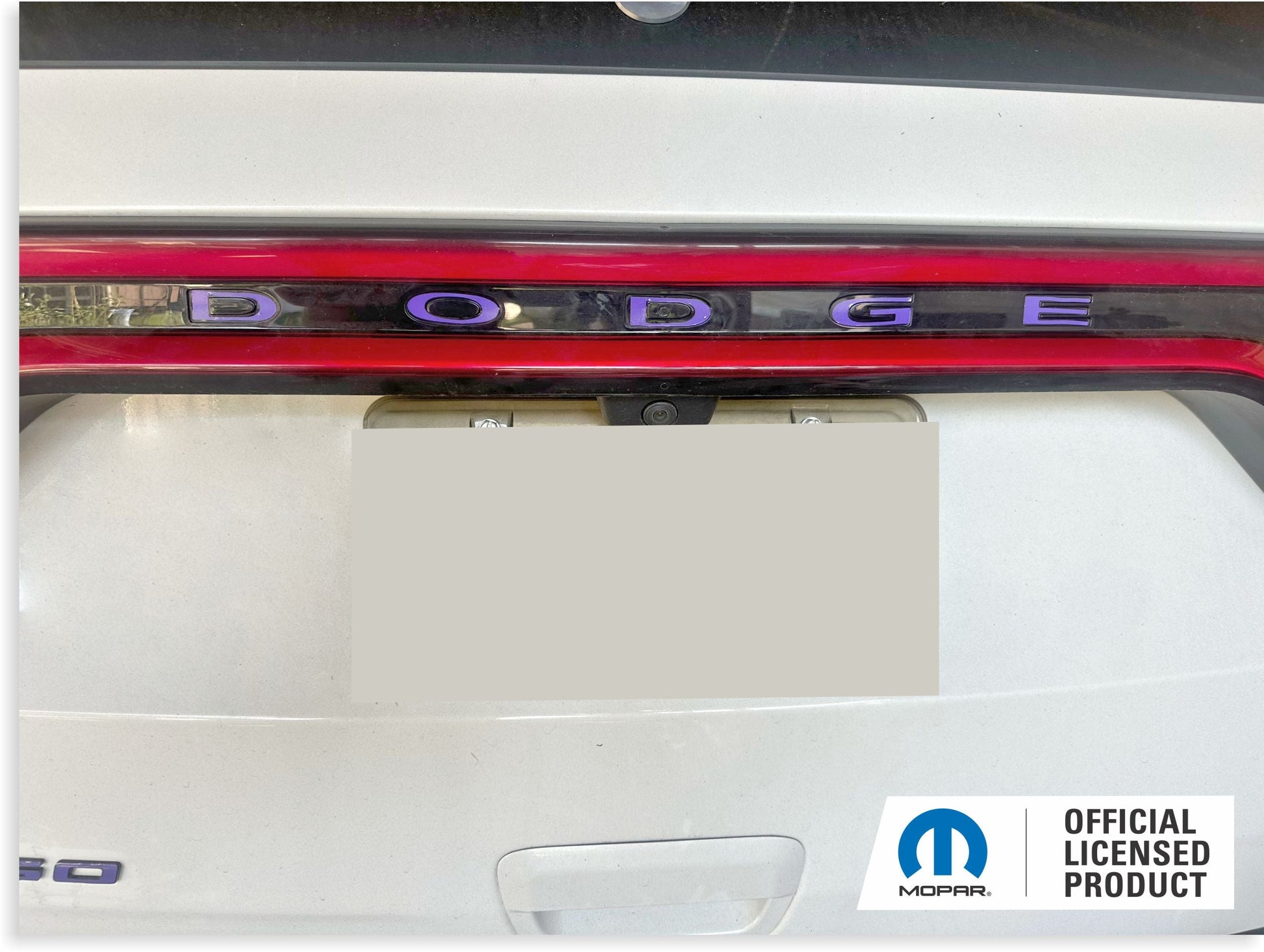 DODGE Liftgate Lettering Emblem Overlay Decal - 2014-2026 Durango - Durango1420-TB-01-Durango1420-TB-02-Durango1420-TB-03-Durango1420-TB-04-Durango1420-TB-05-  DRIVEN - 10