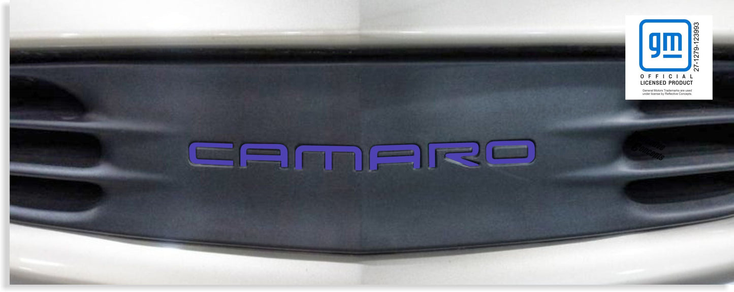 Front Lettering Inlay Decal - 93-02 Camaro - Cam9302:Front-01-Cam9302:Front-02-Cam9302:Front-03-Cam9302:Front-04-Cam9302:Front-05-  DRIVEN - 1