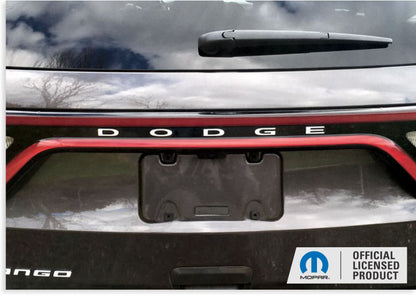 DODGE Liftgate Lettering Emblem Overlay Decal - 2014-2026 Durango - Durango1420-TB-01-Durango1420-TB-02-Durango1420-TB-03-Durango1420-TB-04-Durango1420-TB-05-  DRIVEN - 9