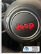 JEEP Steering Wheel Emblem Overlay Decal   - 18-26 Wrangler JL