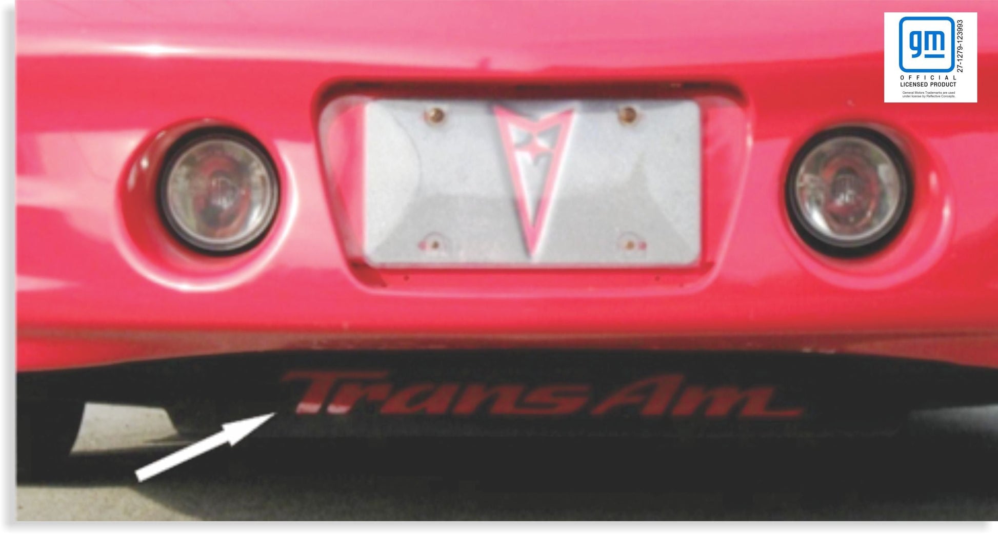 Air Deflector Decal - Trans Am - TA-AD-01-TA-AD-02-TA-AD-03-TA-AD-04-TA-AD-05-  DRIVEN - 1