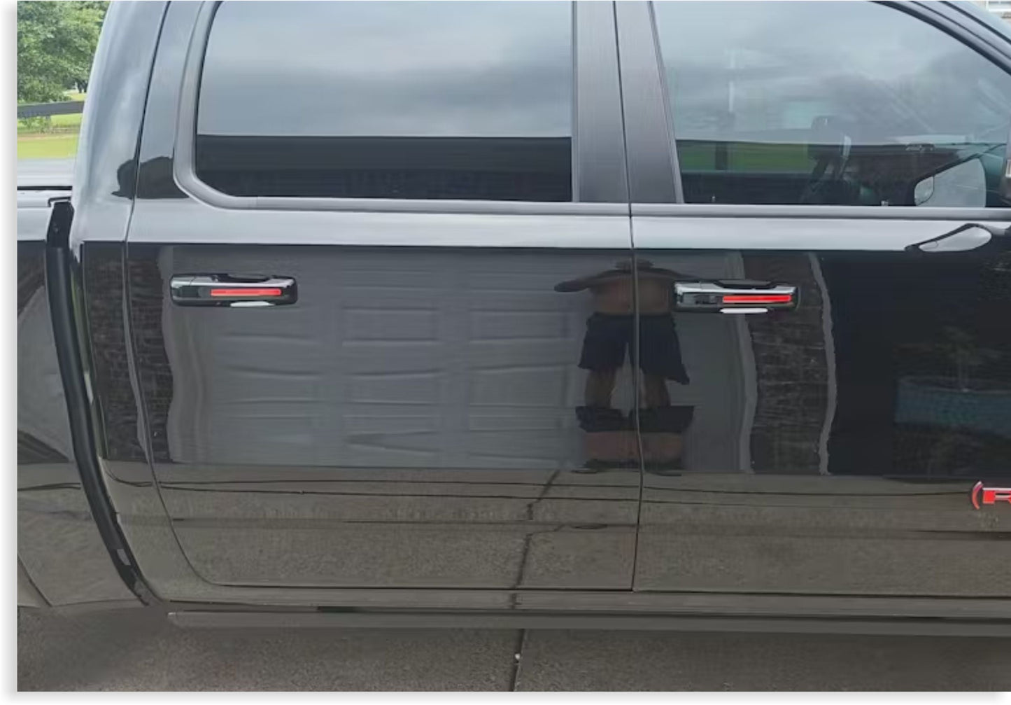Door Handle Accent Decals (set of 4)  - 2019-2024 Ram 1500 - sku-42939547451579-sku-42939547517115-sku-42939547549883-sku-42939547582651-sku-42939547615419-  DRIVEN - 8