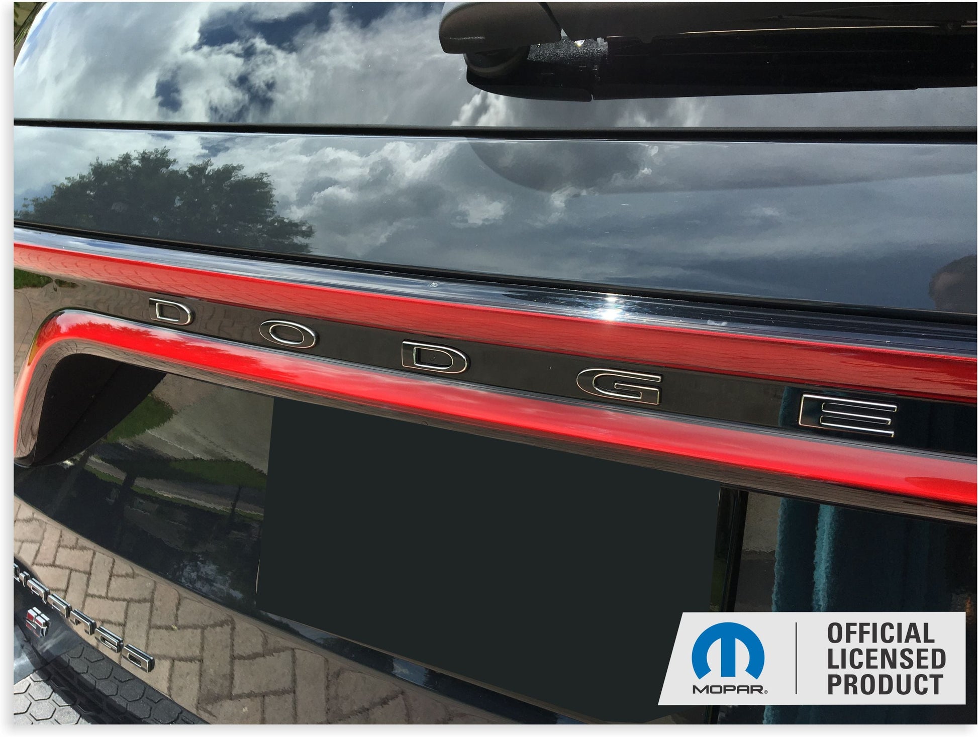 DODGE Liftgate Lettering Emblem Overlay Decal - 2014-2026 Durango - Durango1420-TB-01-Durango1420-TB-02-Durango1420-TB-03-Durango1420-TB-04-Durango1420-TB-05-  DRIVEN - 8