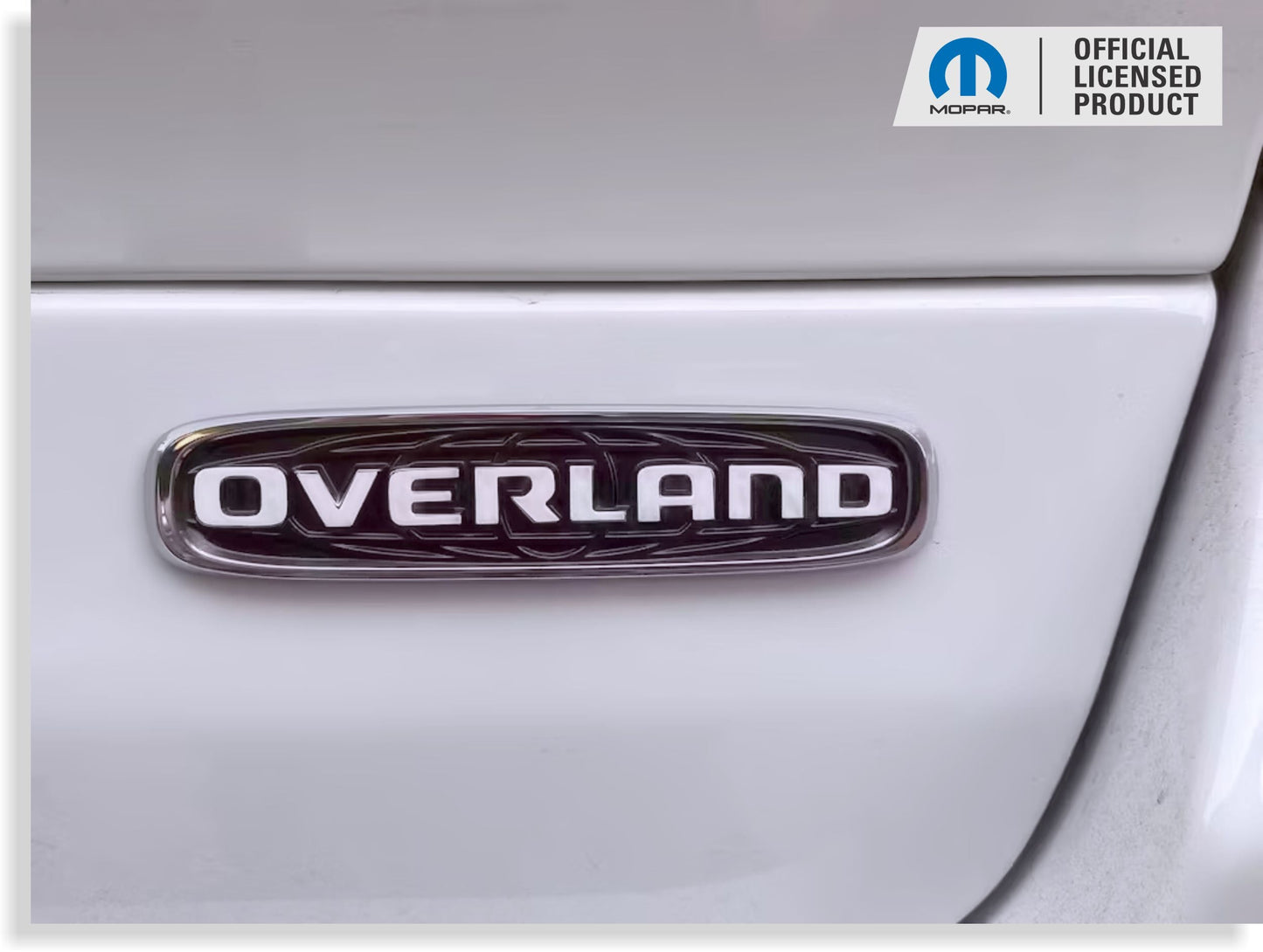 OVERLAND Emblem Overlay Decal - 2022-2025 Grand Cherokee Overland - Jeep:GCL:Overland-B-01-Jeep:GCL:Overland-B-02-Jeep:GCL:Overland-B-03-Jeep:GCL:Overland-B-04-Jeep:GCL:Overland-B-05-  DRIVEN - 1