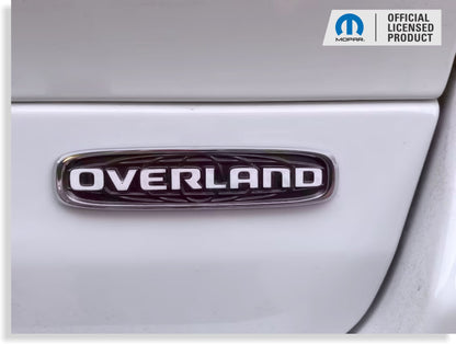 OVERLAND Emblem Overlay Decal - 2022-2025 Grand Cherokee Overland - Jeep:GCL:Overland-B-01-Jeep:GCL:Overland-B-02-Jeep:GCL:Overland-B-03-Jeep:GCL:Overland-B-04-Jeep:GCL:Overland-B-05-  DRIVEN - 1
