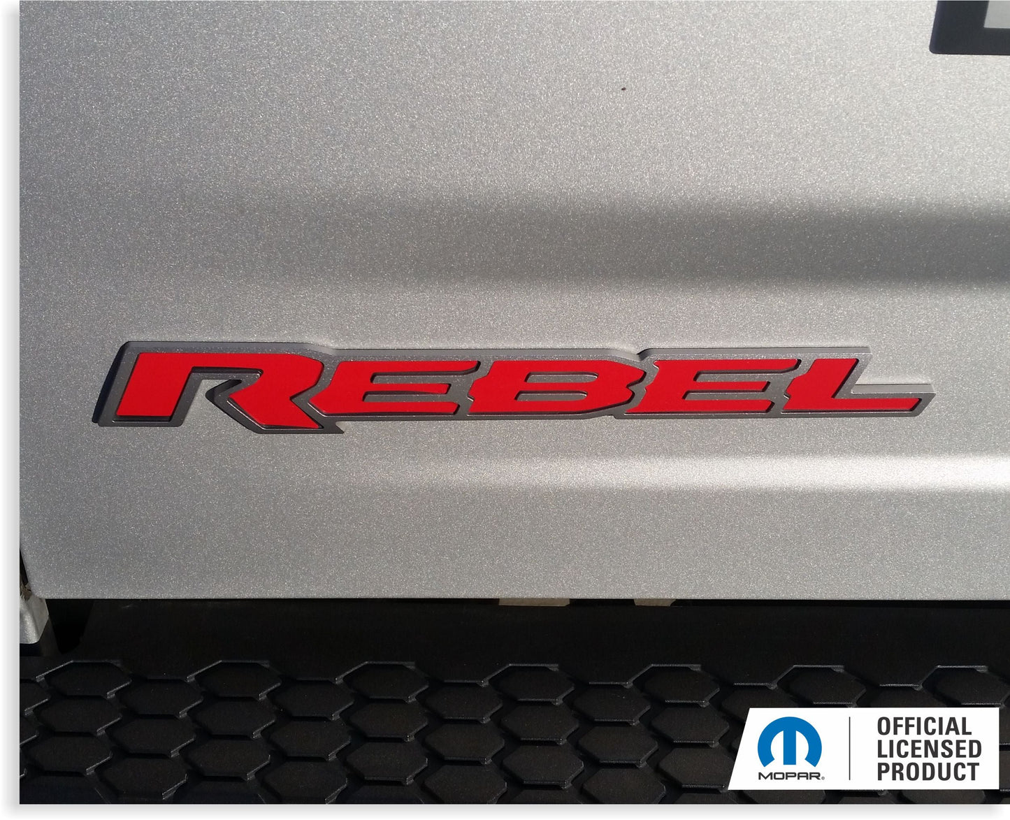 REBEL Tailgate Emblem Inlay Decal   - 2015-2018 Ram Rebel - Ram:REBEL15-TB-01-Ram:REBEL15-TB-03-Ram:REBEL15-TB-02-Ram:REBEL15-TB-04-Ram:REBEL15-TB-05-  DRIVEN - 1