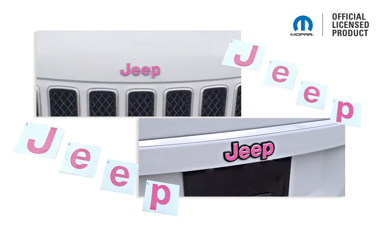 Jeep Emblem Overlay Decals   - Jeep Compass  MK 2014-2017 - JeepCompass1417:Jeep-B-1-JeepCompass1417:Jeep-B-4-JeepCompass1417:Jeep-B-7-JeepCompass1417:Jeep-B-10-JeepCompass1417:Jeep-B-13-  DRIVEN - 1
