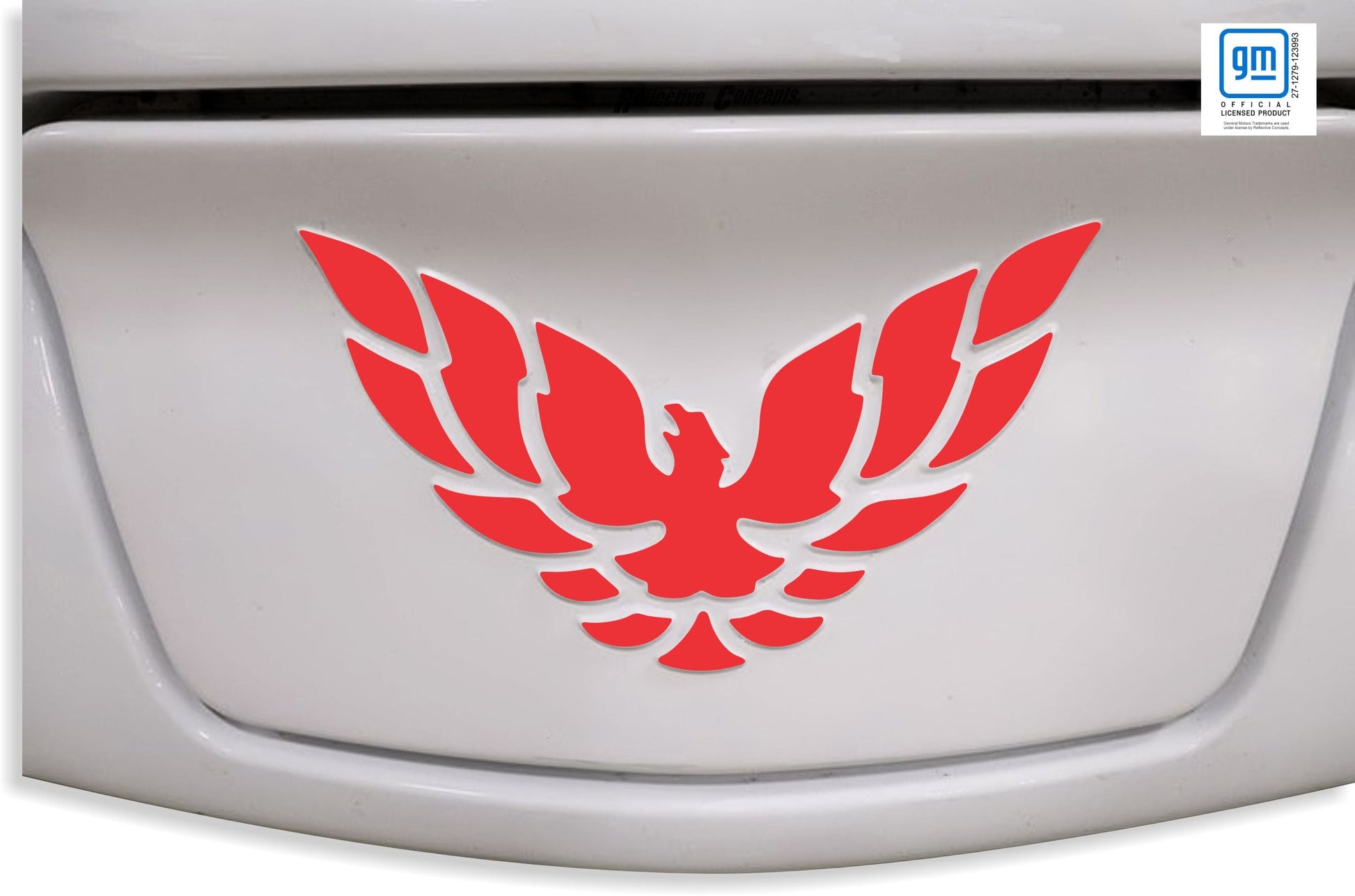 Front License Plate Cover Overlay Decal - 98-02 Firebird - FB:Front-01-FB:Front-02-FB:Front-03-FB:Front-04-FB:Front-05-  DRIVEN - 2