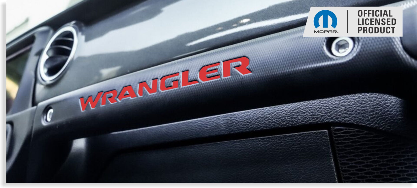 WRANGLER Grab Bar Inlay Sticker -  2018-2024 Wrangler JL/JLU - sku-46304325763259-sku-46304325796027-sku-46304325828795-sku-46304325861563-sku-46304325894331-  DRIVEN - 5