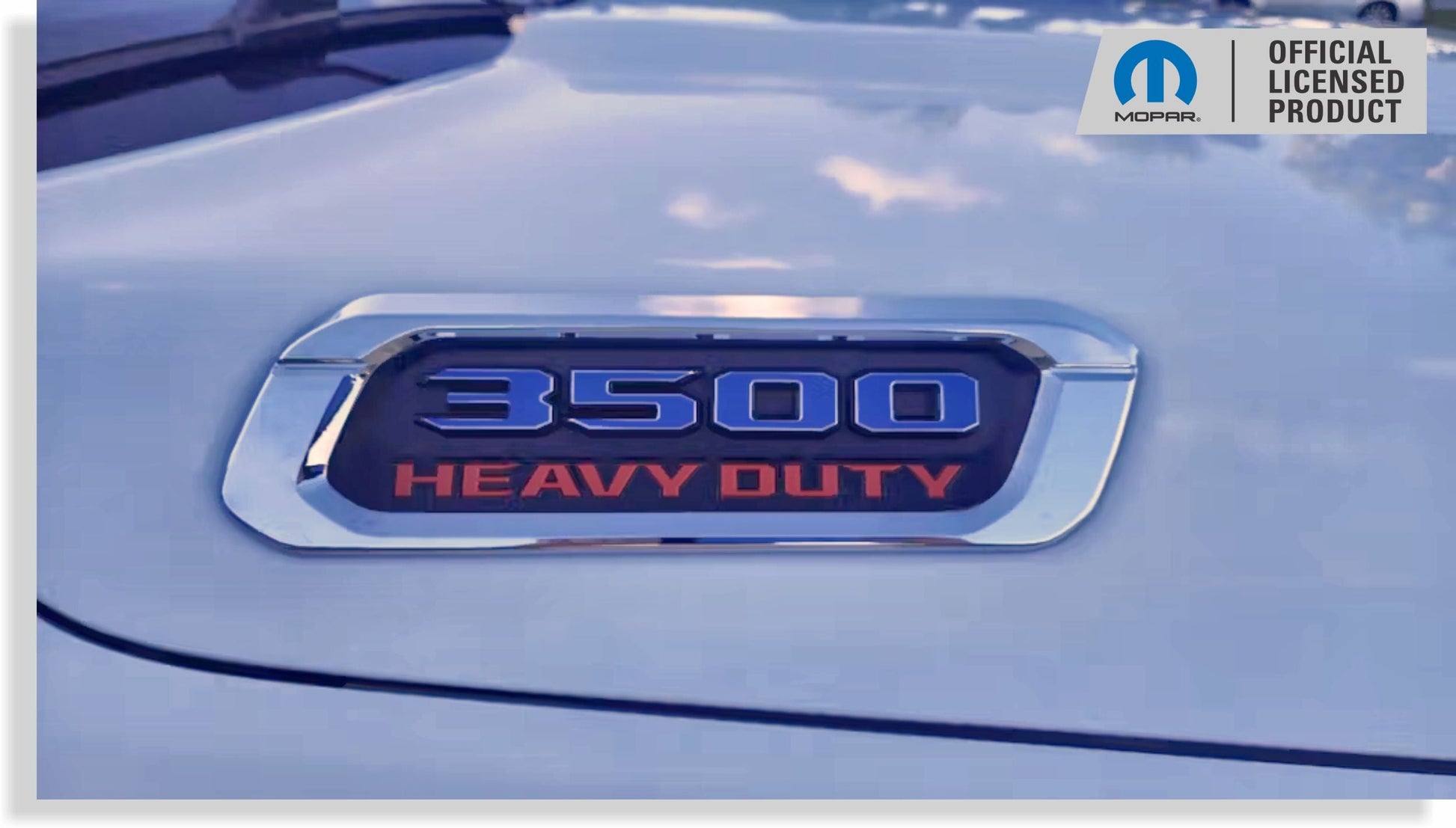 3500 Hood Emblem Number Overlay Decals - 2019-2026 Ram 3500 - Ram19:3500-B-01-Ram19:3500-B-03-Ram19:3500-B-02-Ram19:3500-B-04-Ram19:3500-B-05-  DRIVEN - 6