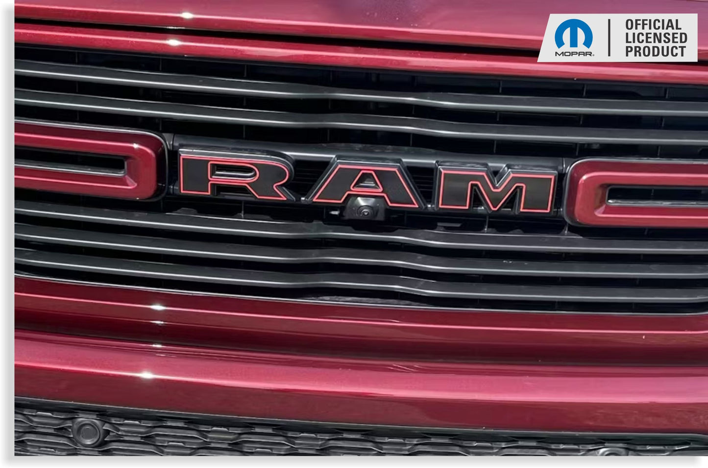 RAM Grille Emblem Overlay Decal   - 2019-2024 Ram 1500 - sku-43596718014651-sku-43596718047419-sku-43596718080187-sku-43596718112955-sku-43596718145723-  DRIVEN - 23