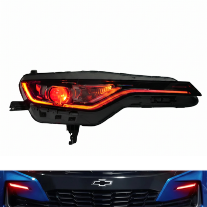 Chevrolet Camaro RS/SS RGBWA DRL Boards (2019-2024) - F11 | A12 | P2   - BX1-F11 | F12 | A12 | P2   - BX3-F11 | E1 | A12 | P2   - BX3-F11 | F12 | E1 | A12 | P2   - BX4-  DRIVEN - 18