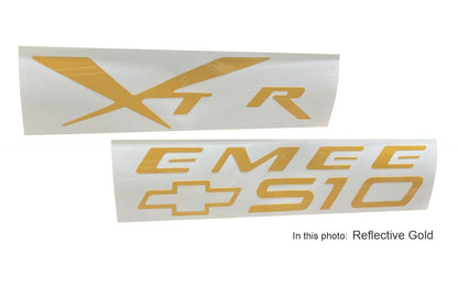 Front Plate Filler Inlay Decals - Xtreme S10, Blazer - Xtreme-F-01-Xtreme-F-02-Xtreme-F-03-Xtreme-F-04-Xtreme-F-05-  DRIVEN - 4