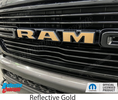 RAM Grille Emblem Overlay Decal   - 2019-2024 Ram 1500 - sku-43596718014651-sku-43596718047419-sku-43596718080187-sku-43596718112955-sku-43596718145723-  DRIVEN - 18
