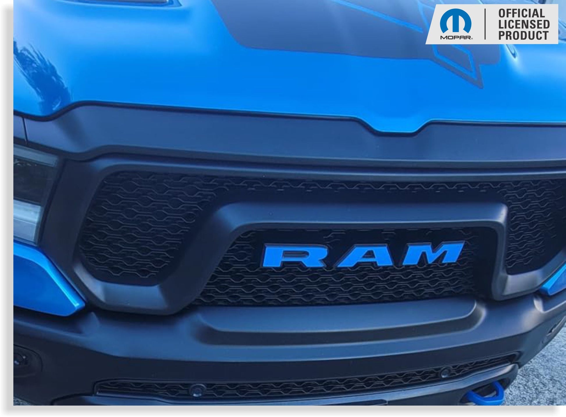 RAM Grille Emblem Overlay Decal   - 2019-2024 Ram 1500 Rebel - Ram19:Rebel-F-01-Ram19:Rebel-F-03-Ram19:Rebel-F-02-Ram19:Rebel-F-04-Ram19:Rebel-F-05-  DRIVEN - 4