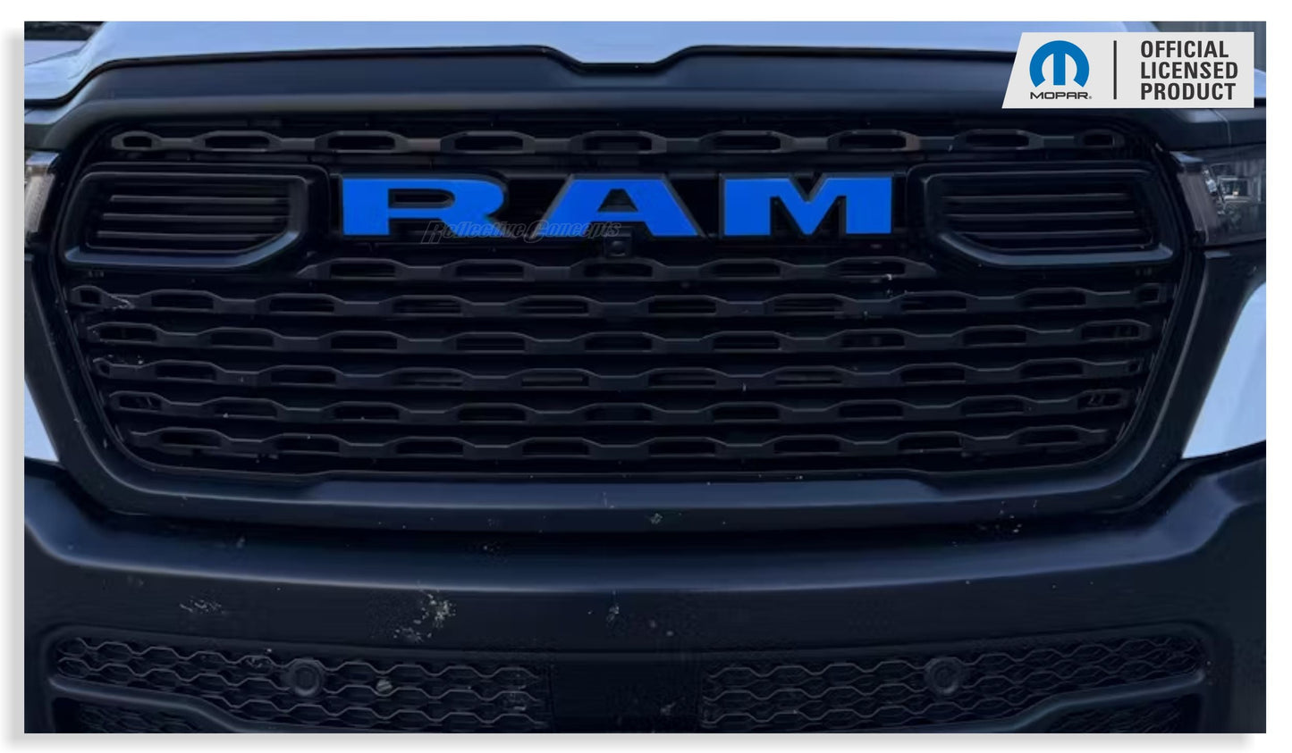 RAM Grille Emblem Overlay Decal   - 2025-2026 Ram 1500 - Ram25:Ram-F-1-Ram25:Ram-F-2-Ram25:Ram-F-3-Ram25:Ram-F-4-Ram25:Ram-F-5-  DRIVEN - 10