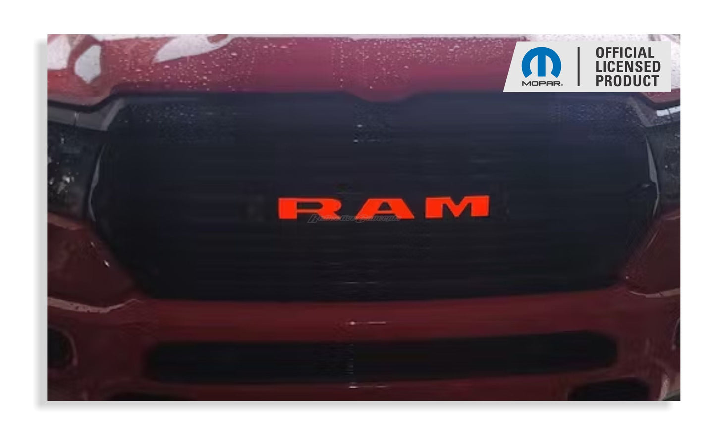 RAM Grille Emblem Overlay Decal   - 2019-2024 Ram 1500 - sku-43596718014651-sku-43596718047419-sku-43596718080187-sku-43596718112955-sku-43596718145723-  DRIVEN - 5
