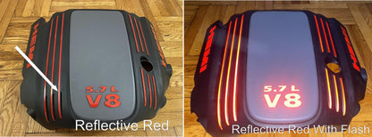 Engine Cover STRIPE Decals - Charger 5.7L - CHARGER:EC-Stripes-01-CHARGER:EC-Stripes-03-CHARGER:EC-Stripes-02-CHARGER:EC-Stripes-04-CHARGER:EC-Stripes-05-  DRIVEN - 7