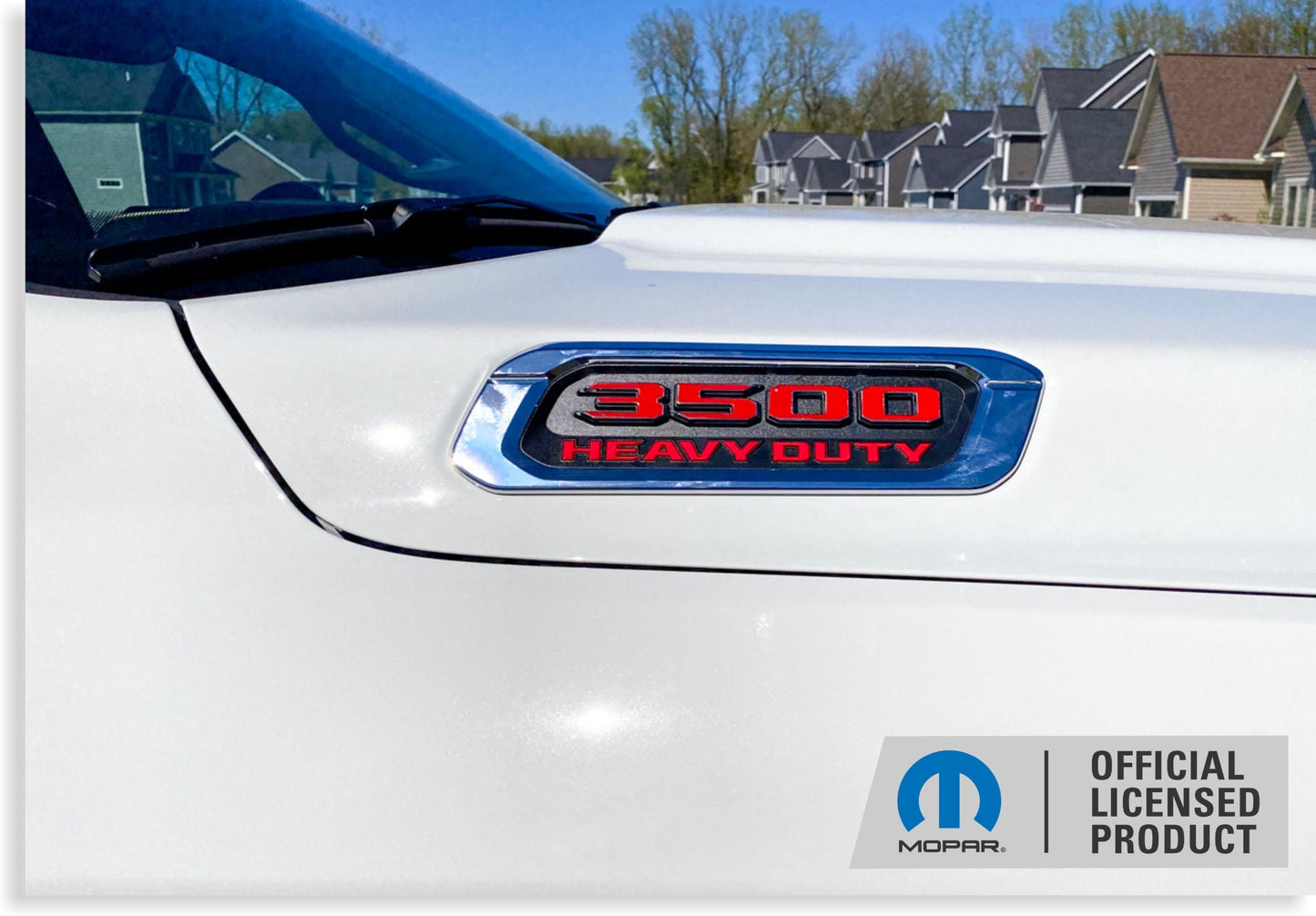 3500 Hood Emblem Number Overlay Decals - 2019-2026 Ram 3500 - Ram19:3500-B-01-Ram19:3500-B-03-Ram19:3500-B-02-Ram19:3500-B-04-Ram19:3500-B-05-  DRIVEN - 7