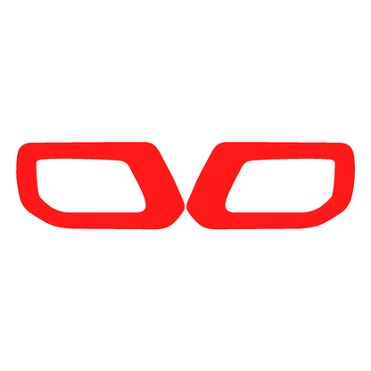 Solid Color Interior Door Handle Overlays (Printed Series) - 2021+ Bronco - 21BRNINTHANDLE-MB-21BRNINTHANDLE-GB-21BRNINTHANDLE-WHM-21BRNINTHANDLE-WHG-21BRNINTHANDLE-AMBM-  DRIVEN - 22