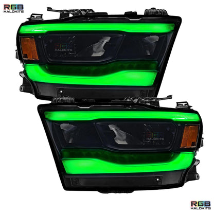 Ram 1500 (Mid-Level Trim) Multicolor DRL Boards (2019-2024) - G5x3 | A20 | P2   - BX1-Q6 | A11 | P2   - BX3-  DRIVEN - 5