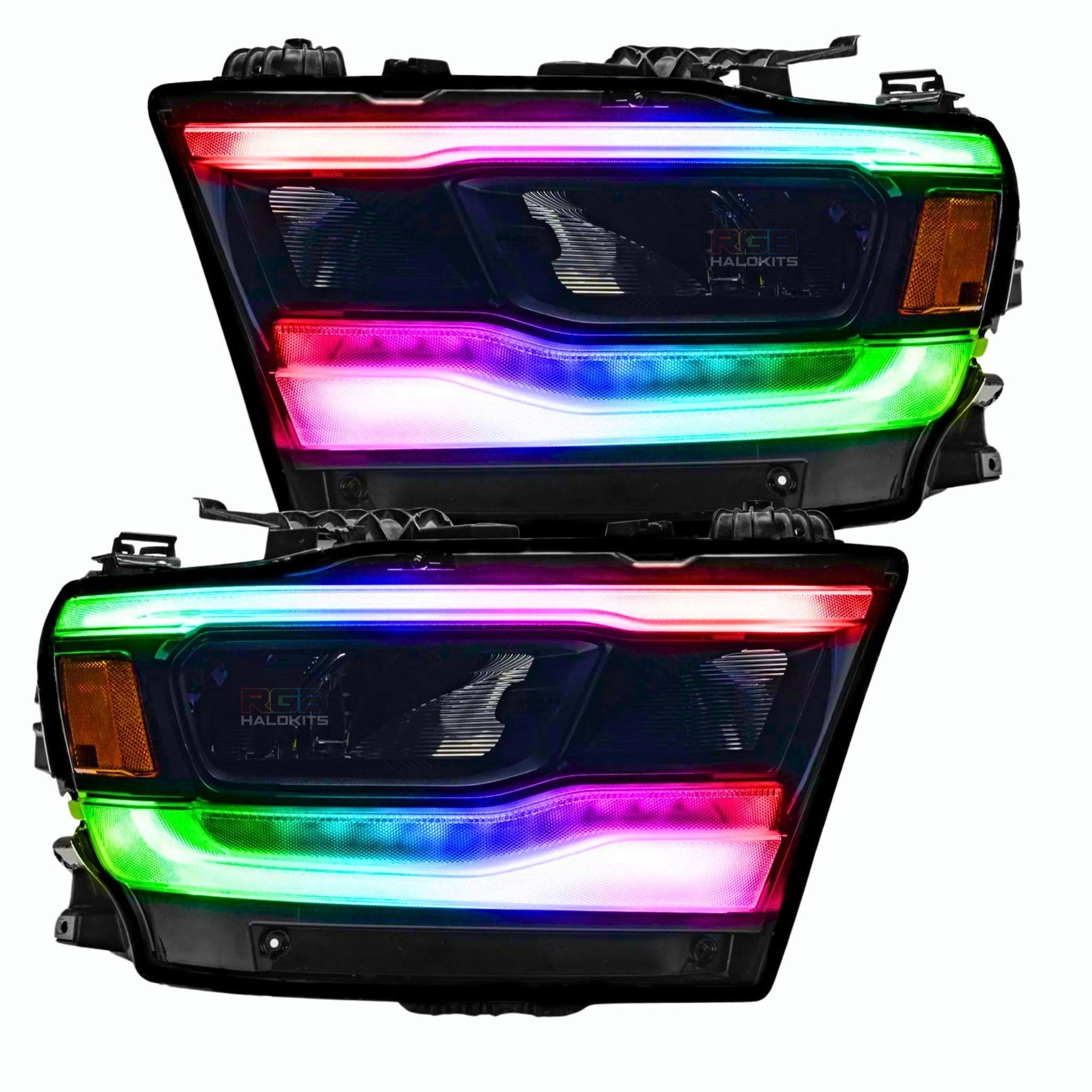 Ram 1500 (Mid-Level Trim) Multicolor DRL Boards (2019-2024) - G5x3 | A20 | P2   - BX1-Q6 | A11 | P2   - BX3-  DRIVEN - 7