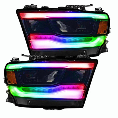 Ram 1500 (Mid-Level Trim) Multicolor DRL Boards (2019-2024) - G5x3 | A20 | P2   - BX1-Q6 | A11 | P2   - BX3-  DRIVEN - 7
