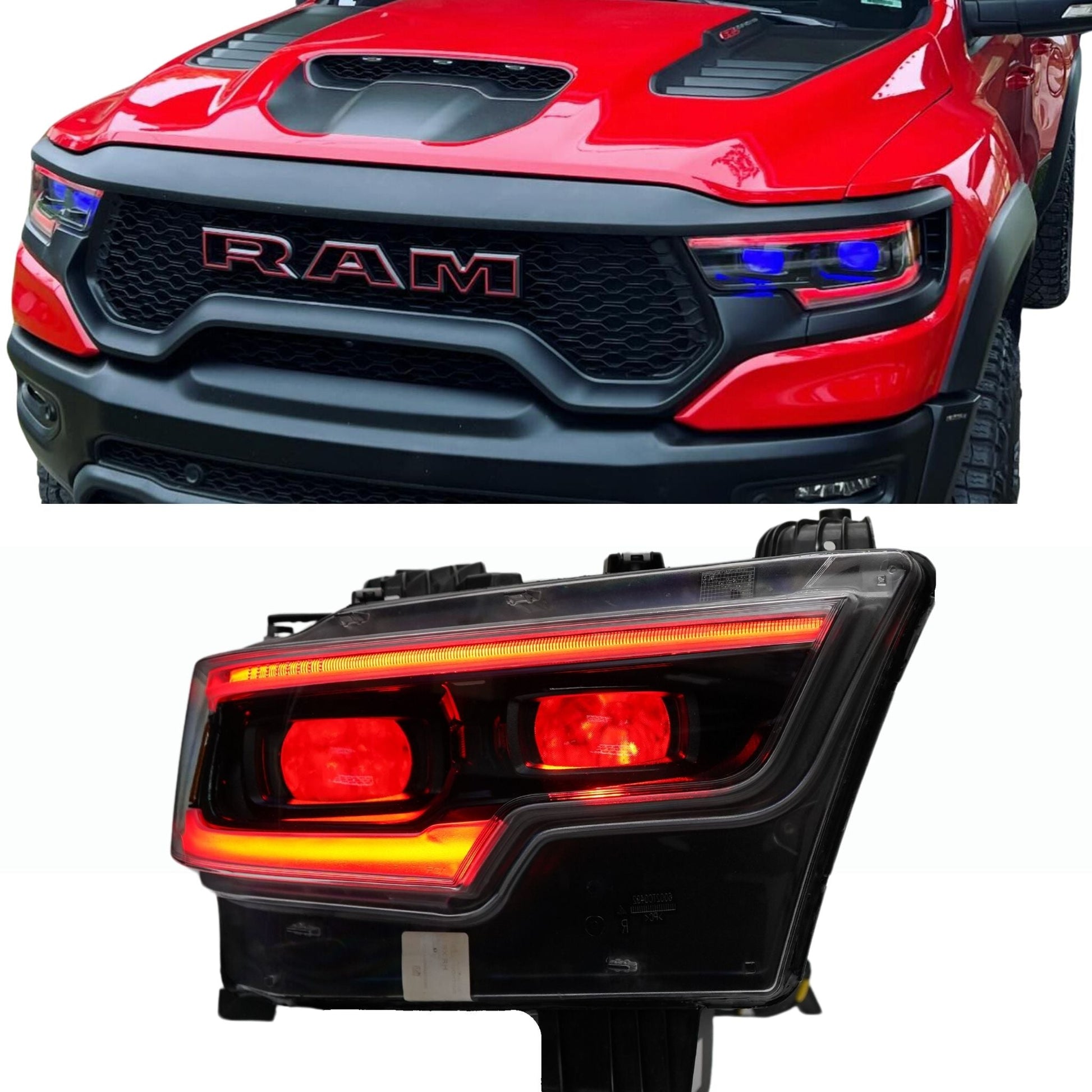 Ram 1500 / TRX RGBW DRL Boards (2019-2024) - G13 | A12 | P2   - BX1-G13 | E1x2 | A12 | P2   - BX3-  DRIVEN - 26
