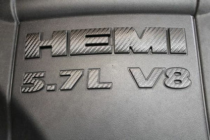 HEMI 5.7L V8 Engine Cover Decals   - 2019-2024 Ram 1500 Classic - Ram09181921:EC57-01-Ram09181921:EC57-03-Ram09181921:EC57-02-Ram09181921:EC57-04-Ram09181921:EC57-05-  DRIVEN - 8