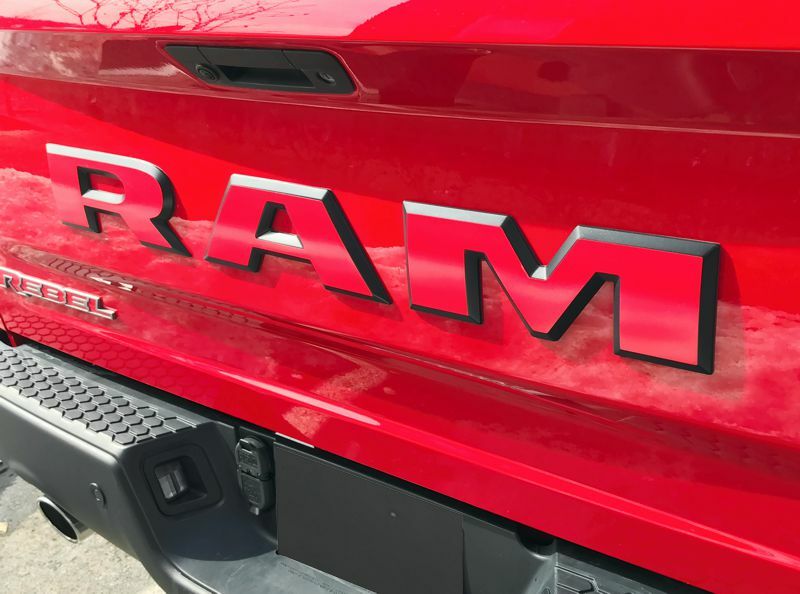 RAM Tailgate Emblem Overlay Decal   - 2015-2018 Ram Rebel - Ram:REBEL15-Rear-01-Ram:REBEL15-Rear-03-Ram:REBEL15-Rear-02-Ram:REBEL15-Rear-04-Ram:REBEL15-Rear-05-  DRIVEN - 7