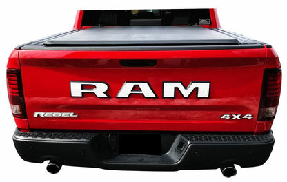 RAM Tailgate Emblem Overlay Decal   - 2015-2018 Ram Rebel - Ram:REBEL15-Rear-01-Ram:REBEL15-Rear-03-Ram:REBEL15-Rear-02-Ram:REBEL15-Rear-04-Ram:REBEL15-Rear-05-  DRIVEN - 6