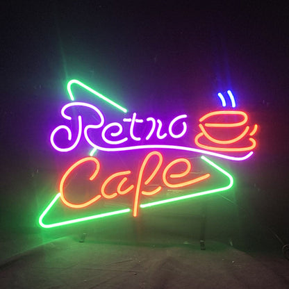 Retro Cafe Neon Light Sign - ME286-  DRIVEN - 3