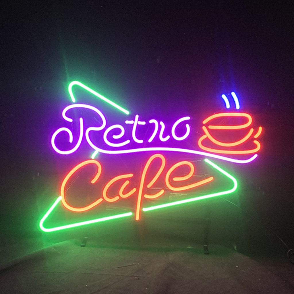 Retro Cafe Neon Light Sign - ME286-  DRIVEN - 1