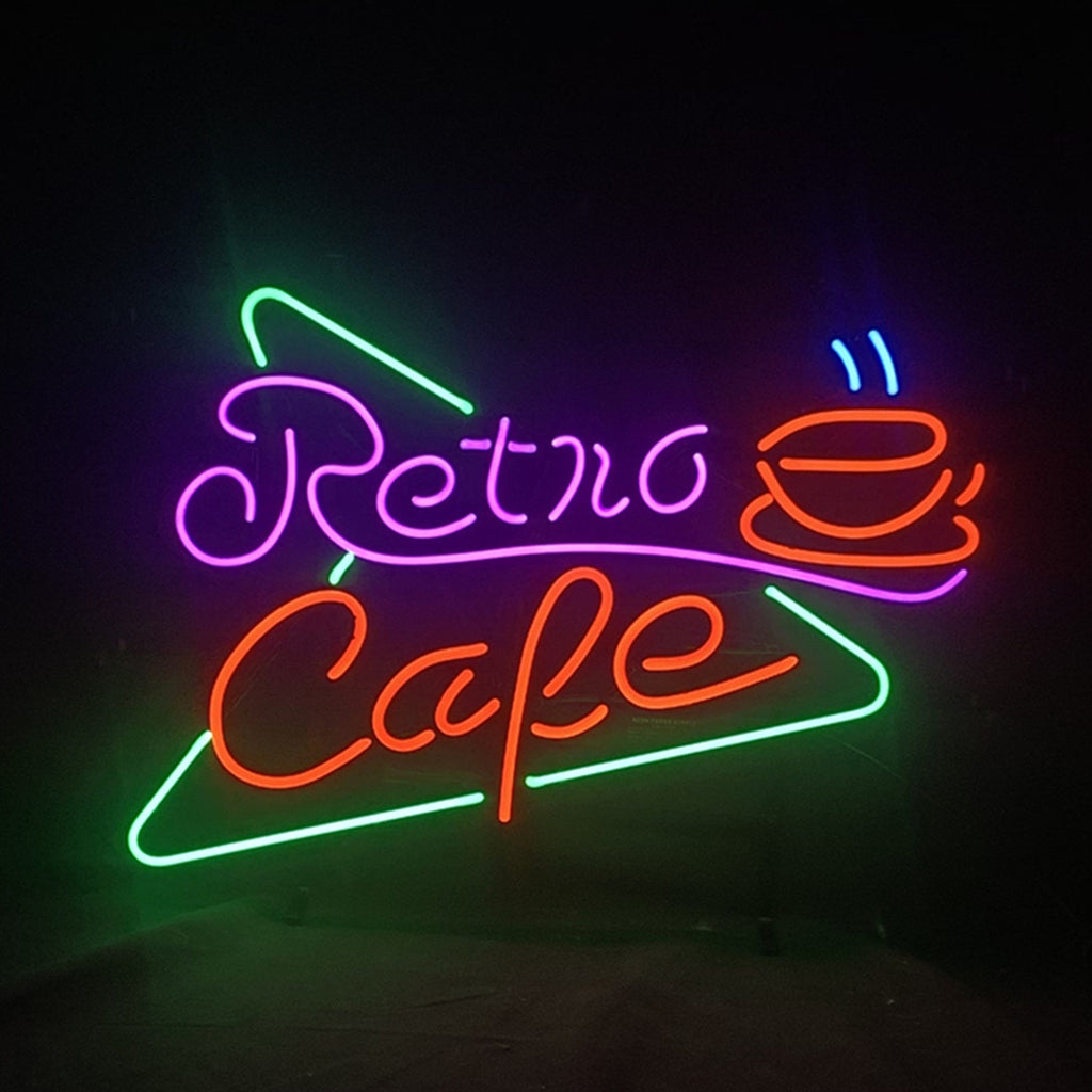 Retro Cafe Neon Light Sign - ME286-  DRIVEN - 2