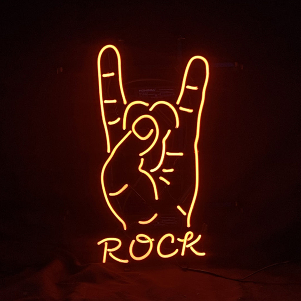 Rock Hand Neon Light Sign - MEX316-  DRIVEN - 2