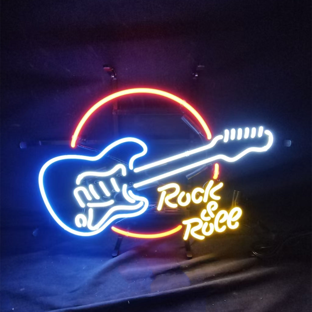 Rock&Roll Guitar Neon Signs - MEX081-  DRIVEN - 1