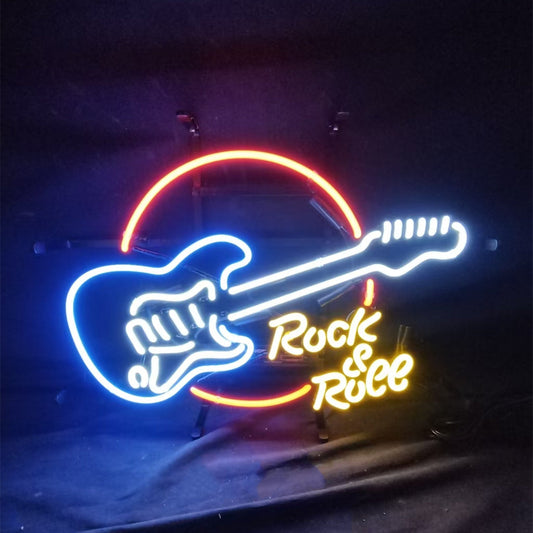 Rock&Roll Guitar Neon Signs - MEX081-  DRIVEN - 1