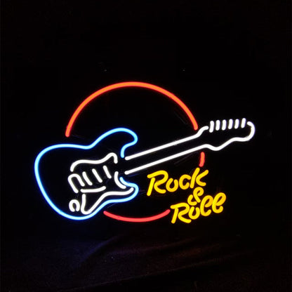 Rock&Roll Guitar Neon Signs - MEX081-  DRIVEN - 2