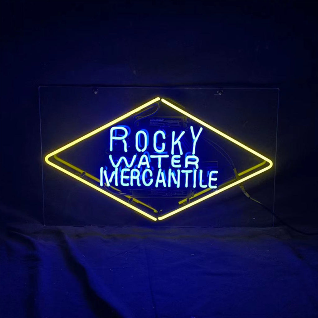 Rocky Water Mercantile Neon Sign Light - MEX347-  DRIVEN - 2