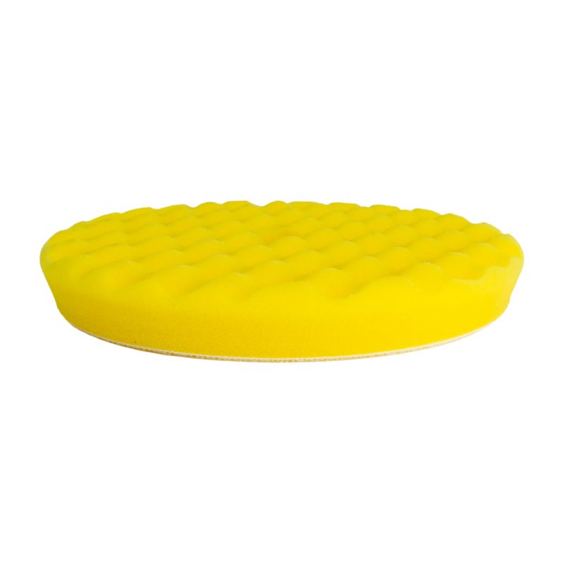 Rupes Rotary Fine Waffle Foam Pad (Yellow) - 9.WF150M-  DRIVEN - 4