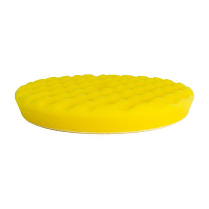 Rupes Rotary Fine Waffle Foam Pad (Yellow) - 9.WF150M-  DRIVEN - 4
